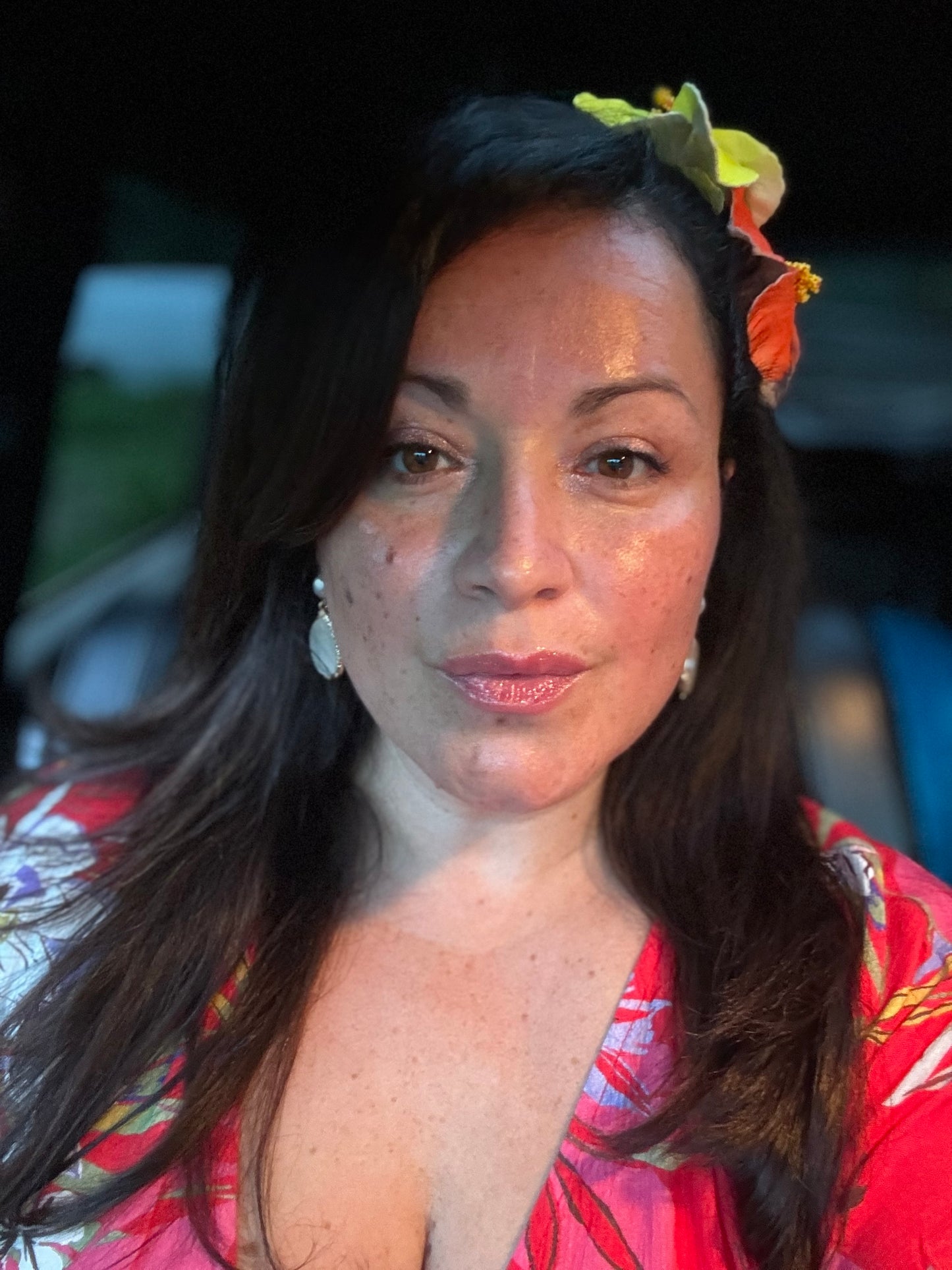 Antique Style Drop White Earrings